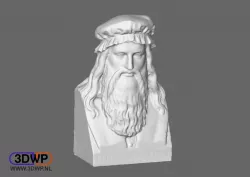 Leonardo Da Vinci Bust