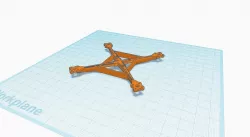 Micro quad with 16x16mm flight controller