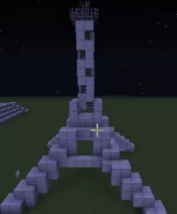 Minecraft Eiffle Tower