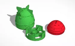 Mini nuke (fallout) coin bank