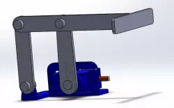 Mini robot arm 9g servo