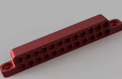 Mountable Cable Sleeving Comb