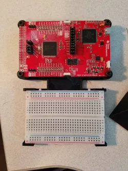 MSP 432 and Breadboard Holder