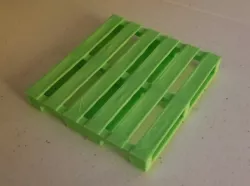 Pallet for toy fork truck