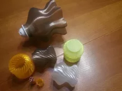 Parametric OpenJSCAD vase/shade/case script 