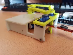 Plotclock extra body parts for more rigit lift movement