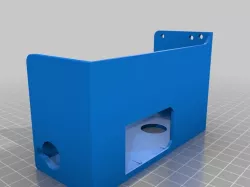 Power supply cover with IEC 320 power switch with fuse