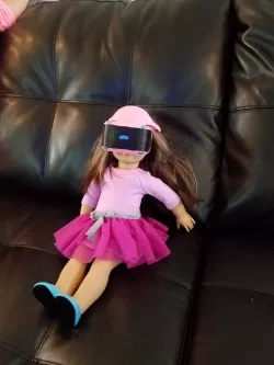 PSVR Headset for American Girl Doll