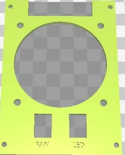 Ramps Cover For 70x70 FAN - LCD
