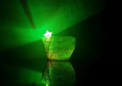 Rechargeable LED Star Planter