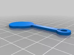 Removable trolley coin