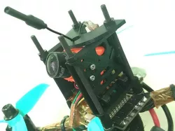 RunCam Split + Mini / Eachine VTX03 / FrSky X4R Stack Pod