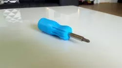 Screwdriver with bit storage V2