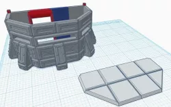Small Bunker or Guard Shack 4x2
