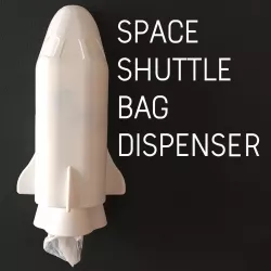 Space Shuttle Bag Dispenser!