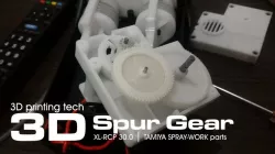 Spur Gear replacement parts for TAMIYA SPRAY-WORKS air compressor