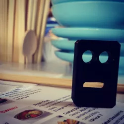 Test Print Stone Man Face 