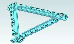 Triangle Properties Learning Aid -- Big version