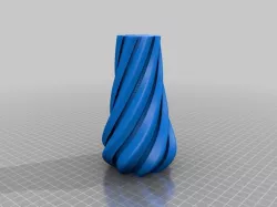 Twisted Flower Vase