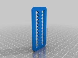 Weight stop for scuba diving weight belt.