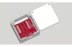 Wemos D1 Mini ESP8266 LED & Level Shifter Shield Enclosure & Lid