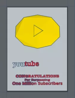 youtube one million trophy
