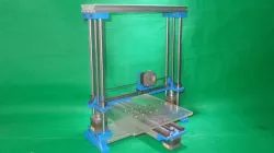 062-Homemade Laser Plotter 3D Printer DIY XYZ Axis Linear Rail Actuator Slide Guide Frame Router Mill b