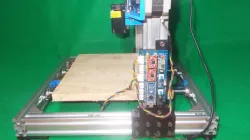 078-Homemade Laser Draw Mill Plotter 3D Printer DIY Arduino Robotic Drawing Machine Bed Base Frame 