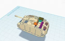 1-100 Commander Stug42 late with Stowage 