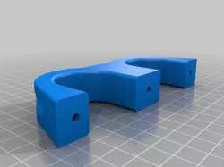 1 inch PVC pipe holder