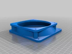 140mm to 120mm PC Case Fan Adapter (OFFSET)