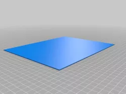 240 x 190 Calibration Square for Original Prusa MK2/S