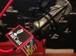 70mm Mic Flag Cube with removable name plates