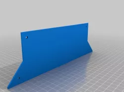 82-92 camaro blank ashtray plate