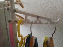  adaptateur pour cintre pour étendoir - laundry rack hanger adaptator