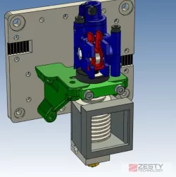 Adapter for Single Nimble and V6 on a D-Bot 