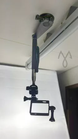 Adjustable Overpod for close up filming.