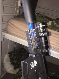 Airsoft 50mm barrel extension 14mm