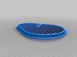 Chicken Coop Vent - Egg Shape - not printed