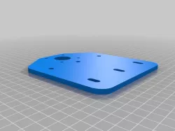 CNC X and Y axis holder