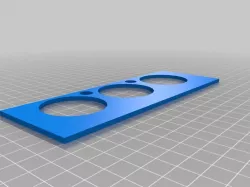 Craft Paint Shelf With Brackets