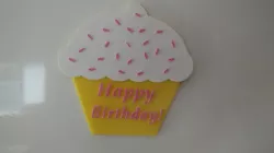 Cupcake birthday gift