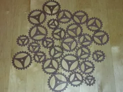 Decorative Steampunk Cogs