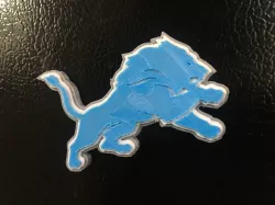 Detroit Lions Logo Magnet