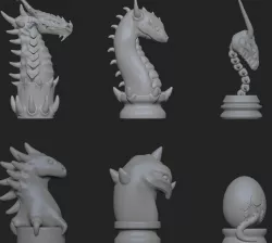 Dragon Chess Set