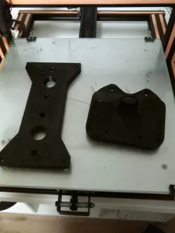 Dual MAC Pneumatic solenoid bracket
