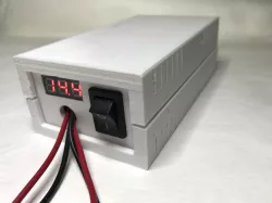 Enclosure for 1.25-35V / 0.3-10A adjustable step-down buck converter / power supply / solar charger