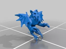 Flying Werewolf Monster
