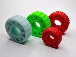 Fully Printable Roller Bearing (NO SUPPORTS NEEDED)