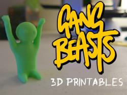 Gang Beasts 3d printables